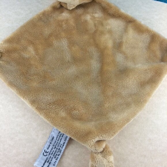 Hippo Hippopotame Doudou Lovey Peluche Plush Plat Carré Blanc USED 8" Security - Picture 8 of 12